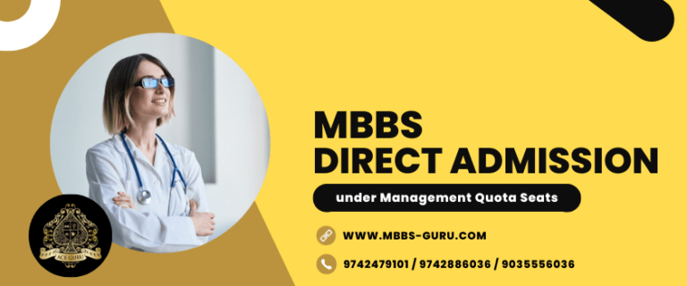 Read more about the article MBBS Direct Admission under Management Quota