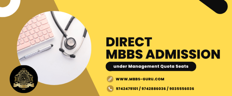 Read more about the article Direct MBBS Admission under Management Quota