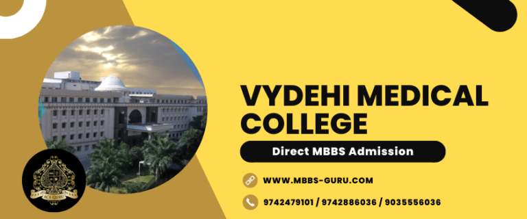 Read more about the article Vydehi Institute of Medical Sciences Direct MBBS Admission