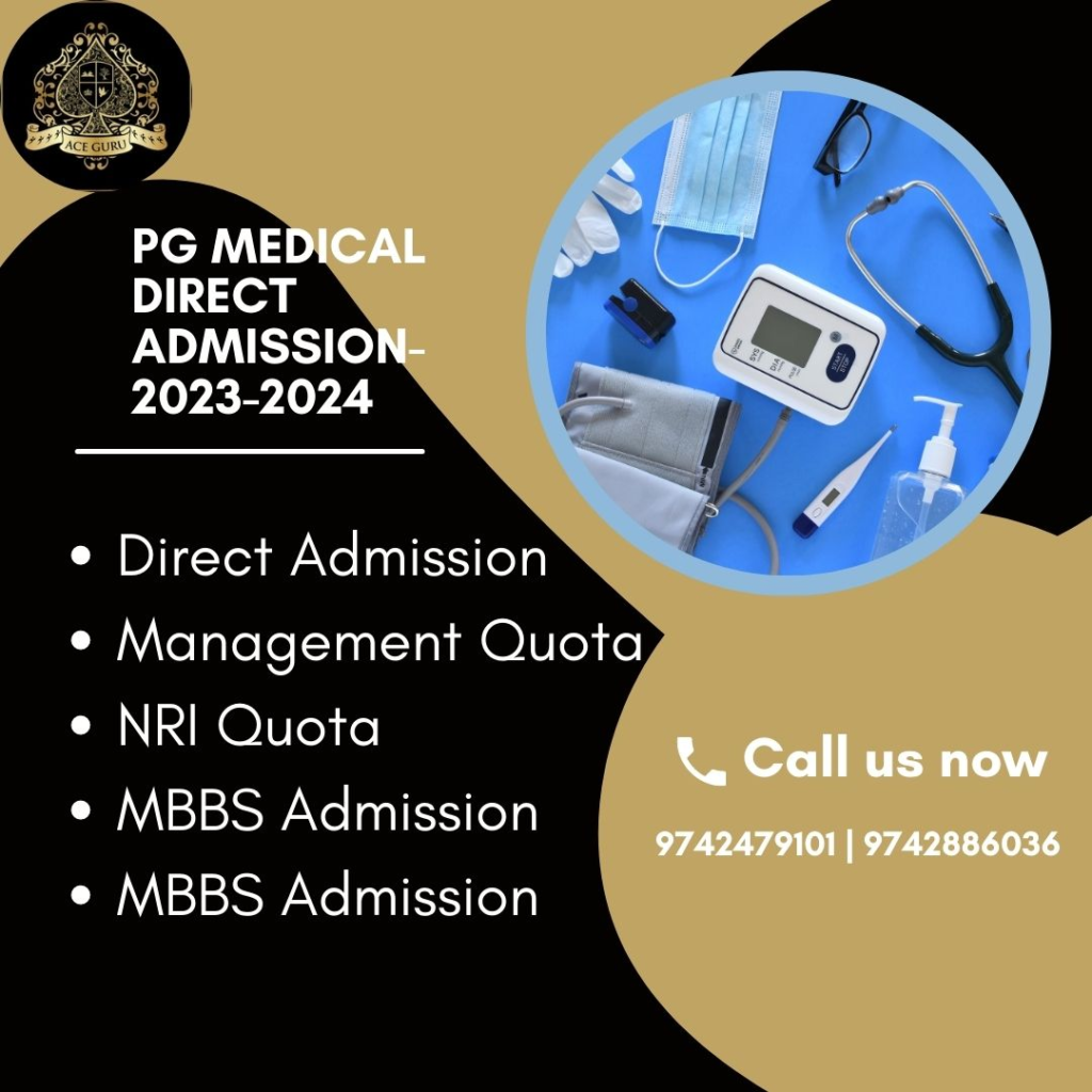 PG Medical Management Quota Admission